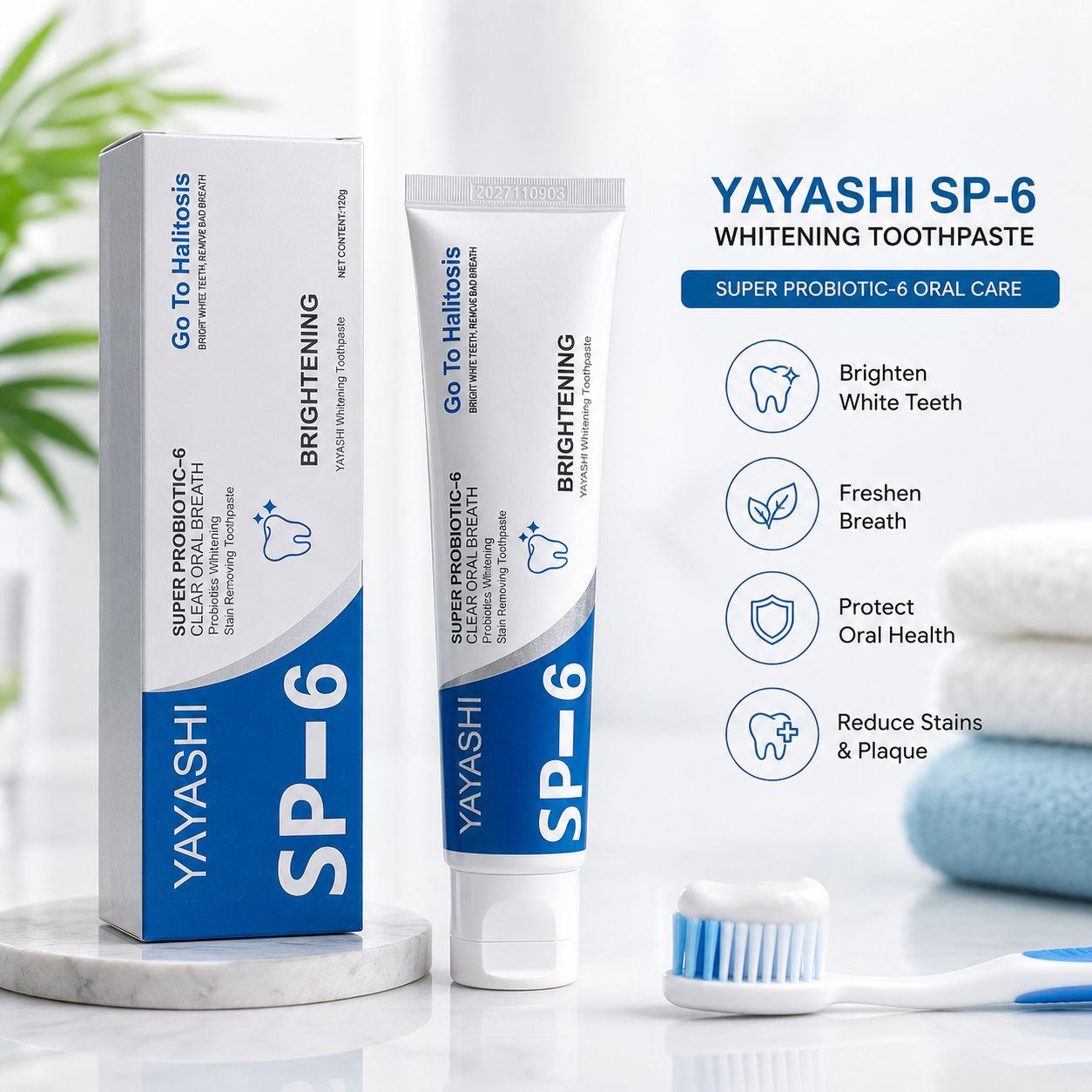 YAYASHI SP6 Toothpaste